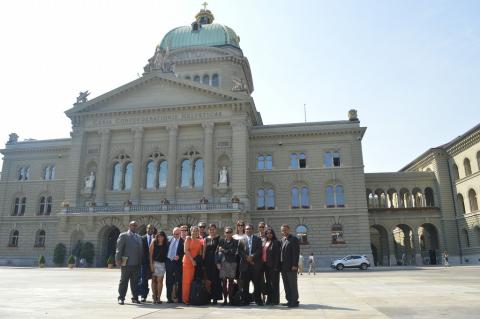 Visit to Bern and Presentation of policy research projects