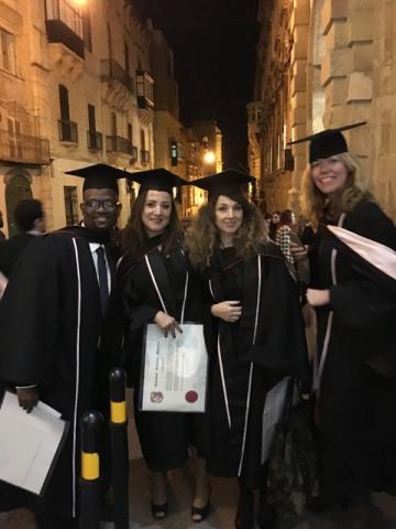 Master’s Graduation @ Diplo and the University of Malta