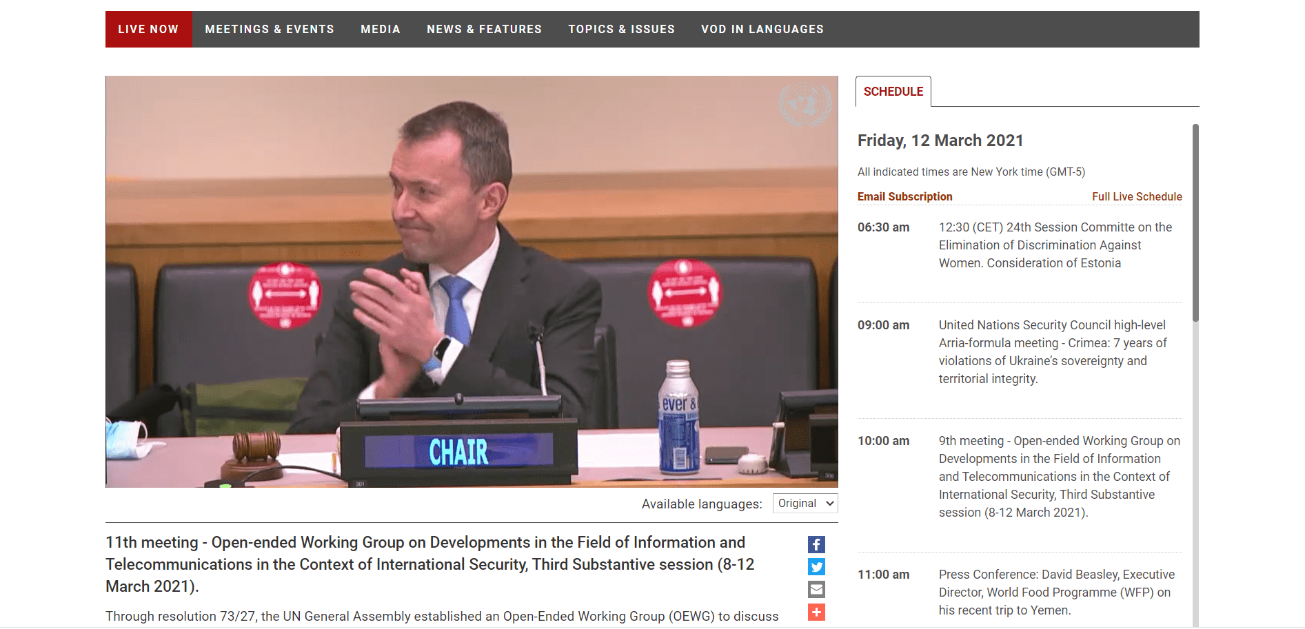 What’s new with cybersecurity negotiations? UN Cyber OEWG Final Report