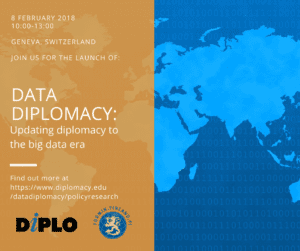 Launch of Data Diplomacy report - 8 Jan 2018