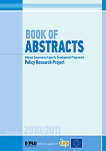 Book of Abstracts (Internet Governance)