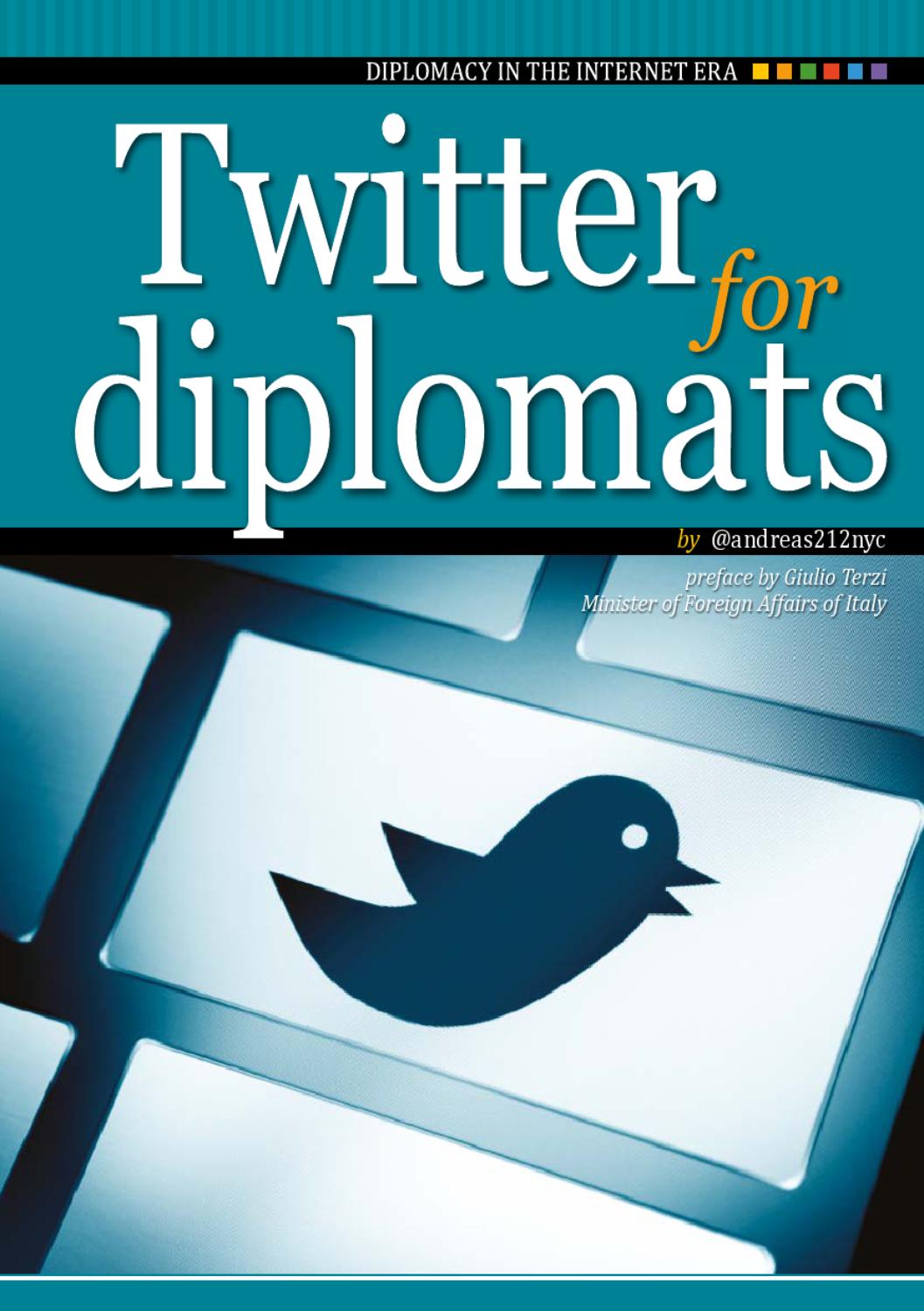 a computer screen with a picture of a bird on it, twitter for diplomats, Diplomacy