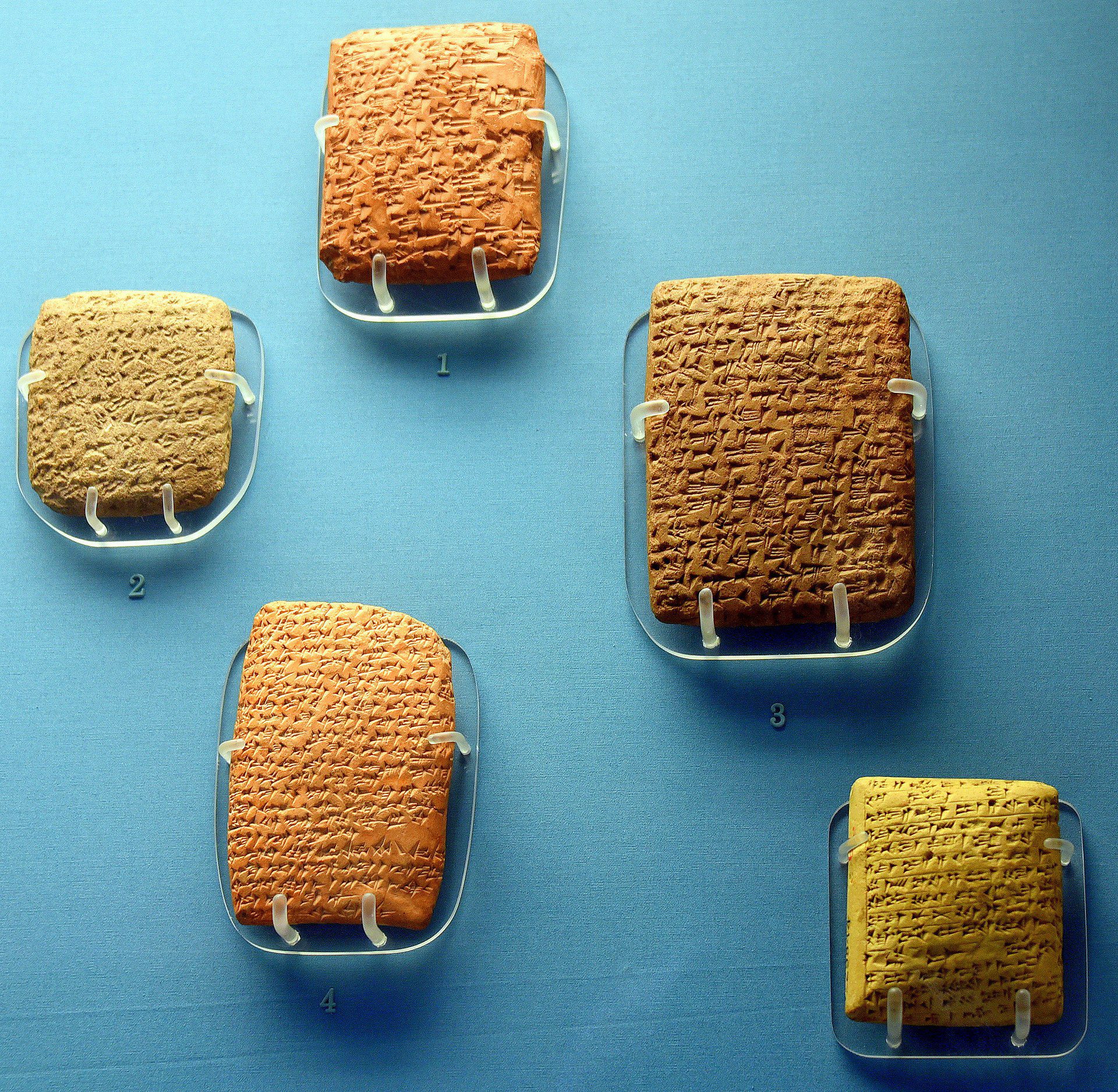 The Amarna Letters, present an archive written on clay tablets primarily consisting of diplomatic correspondence between the Egyptian administration and the leaders of neighbouring kingdoms.
