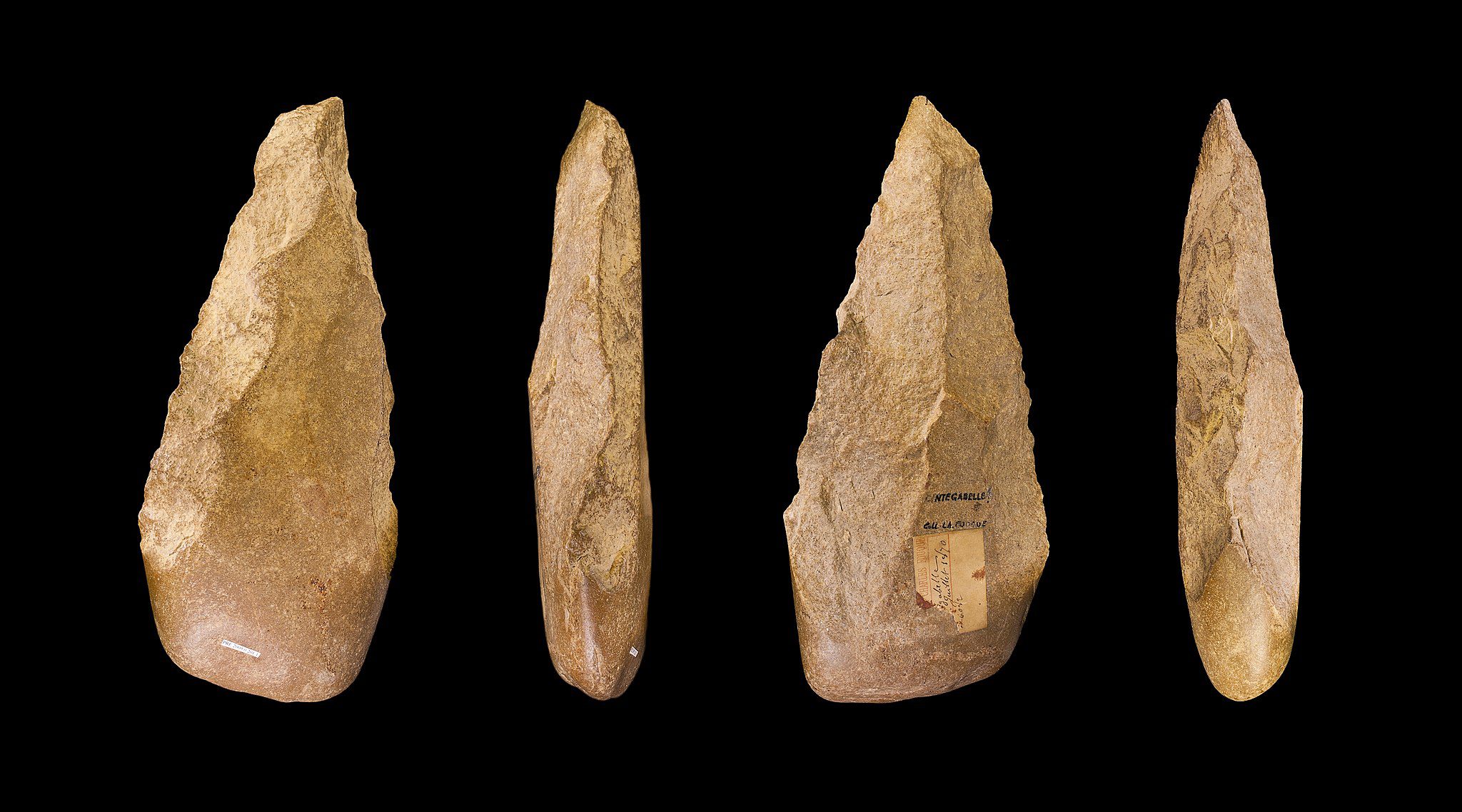 Acheulian stone tools, used for the lesson on the origins of diplomacy