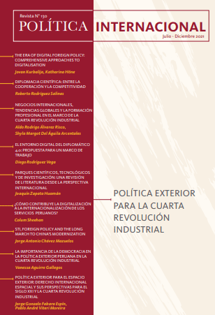 Cover Page of Journal: International Political Review (Peru)
