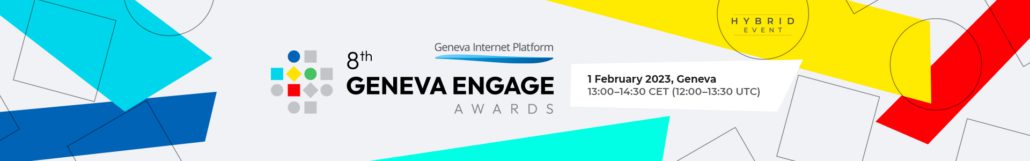 8th Geneva Engage Awards banner